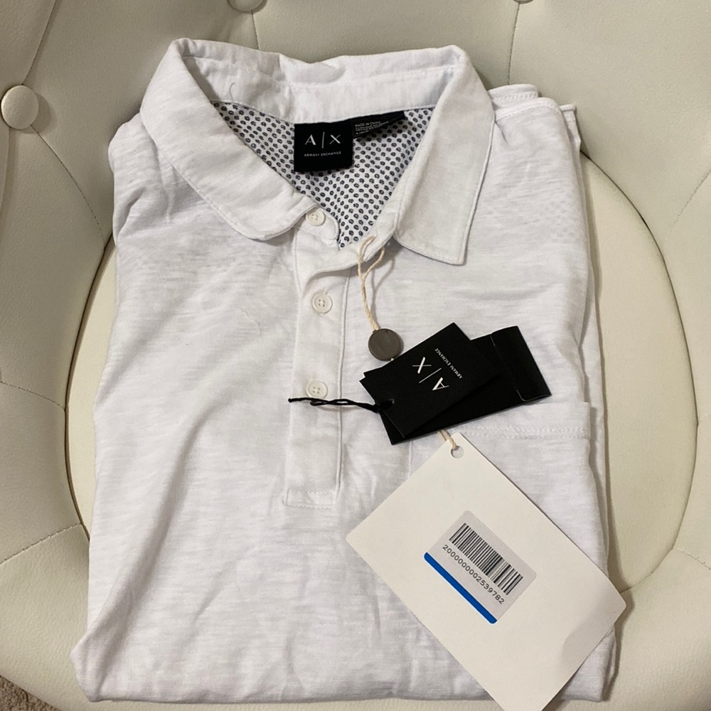 Mens armani polo